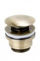 Донный клапан для умывальника Genebre Luxe Bronze Click Pop-Up 1 1/4" (100211 43) 42157